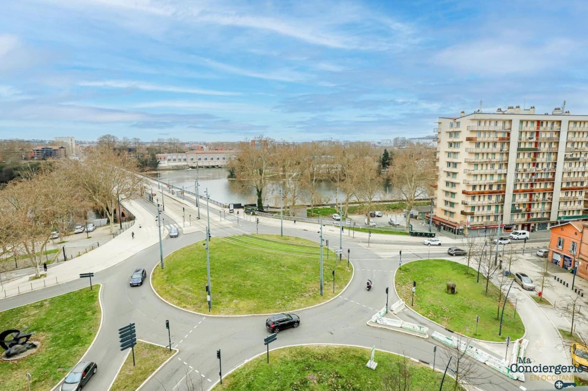 Fac 6 Vue Garonne - Tram- Parking Apartment ตูลูส ภายนอก รูปภาพ