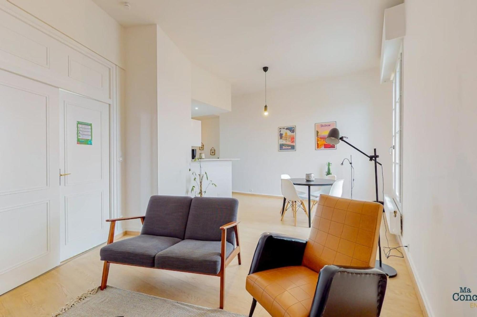 Fac 6 Vue Garonne - Tram- Parking Apartment ตูลูส ภายนอก รูปภาพ